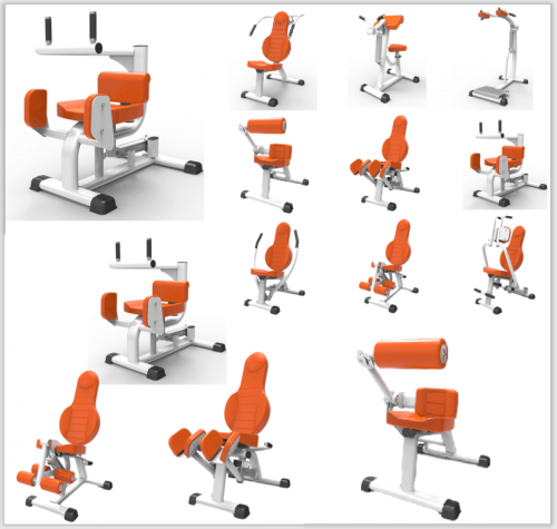 等速肌力訓練器套裝