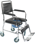 輪式葫蘆坐便椅-