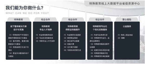 省級特殊教育資源中心綜合管理及服務(wù)平臺