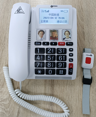 帶一鍵求救SOS的4G無線固話（CL9000）