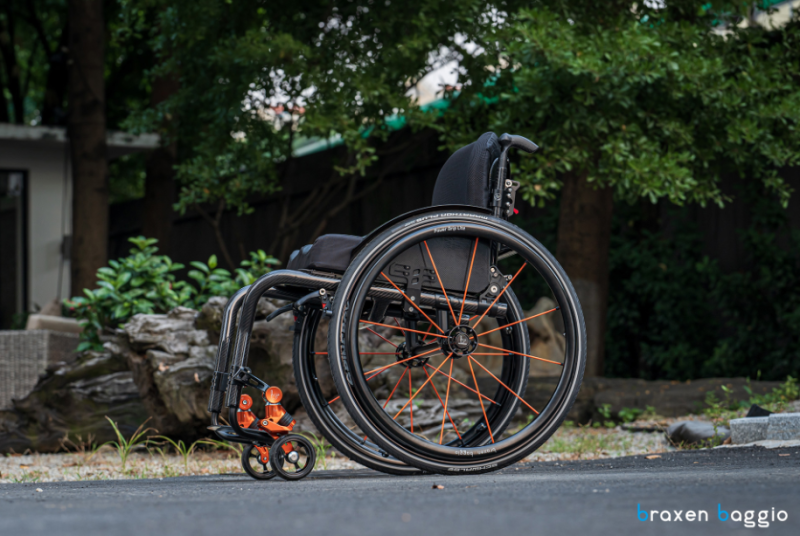 X1S carbon fiber rigid frame ultralight wheelchair-