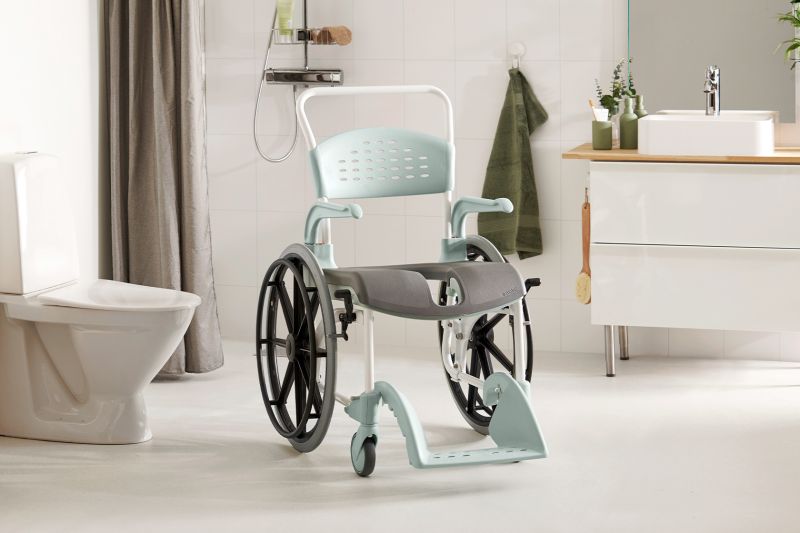 Etac Clean24” 移動(dòng)式浴廁多功能椅 自推型-