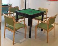 Chess and card tables