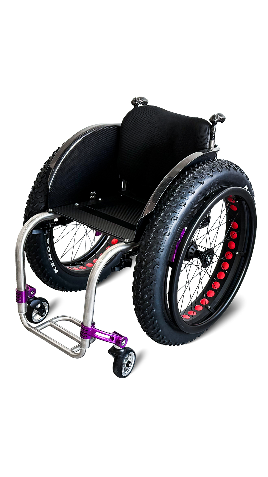 Titanium alloy sports wheelchair